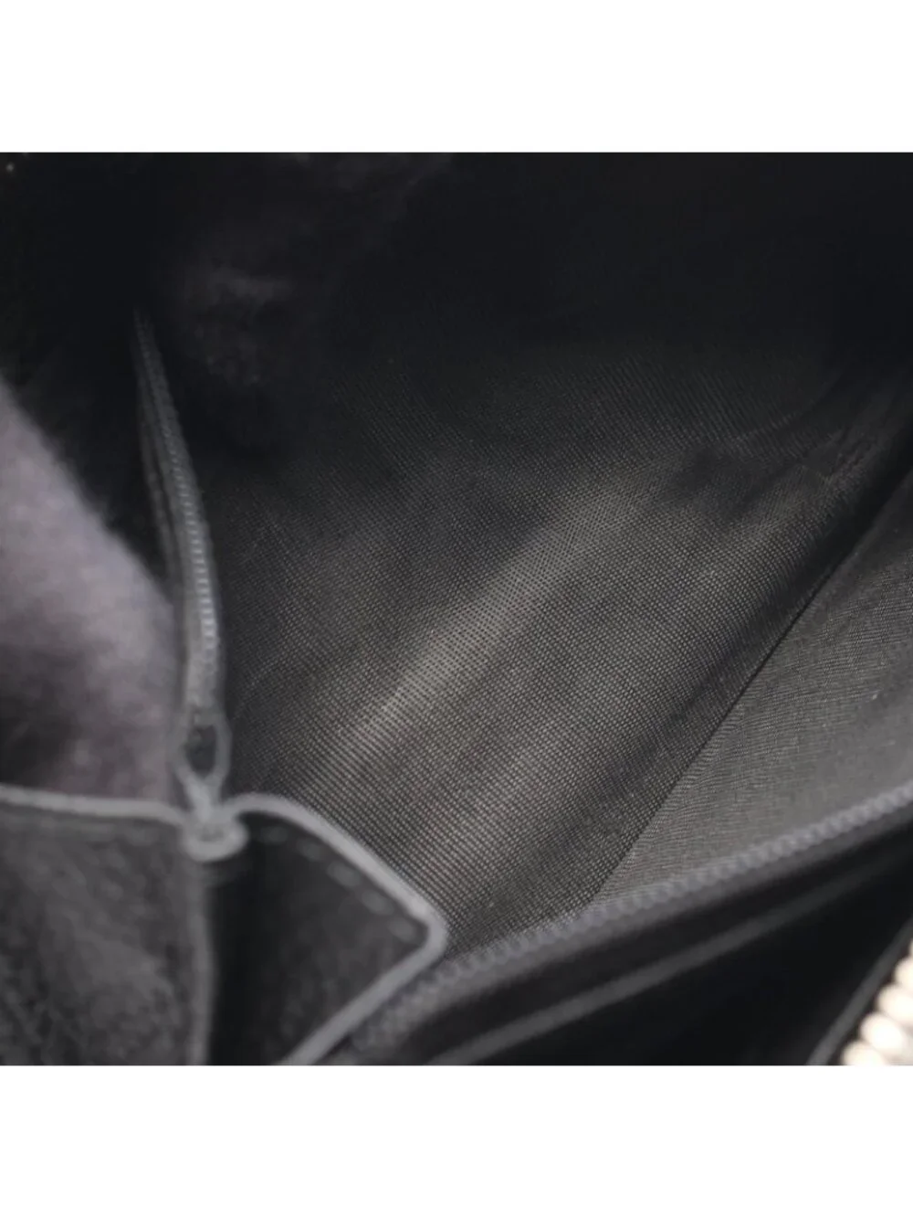 Gucci Round Wallet Jumbo GG Black Leather - Picture 5 of 7